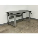 Stackbin Ergonomic Adjustable Height Lab Workbenches