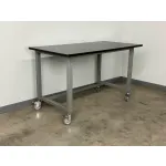 Stackbin Mobile Welded Adjustable Height Heavy Duty Workbenches