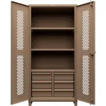 Extra Heavy Duty Steel Ventilated Cabinets