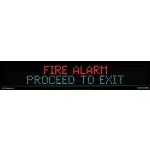 Tapco Semi-Outdoor LED Mass Notification Signs