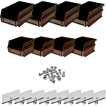 Storability™ Interlocking Plastic Bins