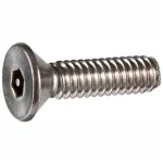 Flat Head Hex Drive Security Machine Screws