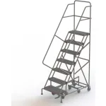 Steel Easy Turn Rolling Ladders