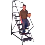 Steel Heavy Duty Safety Angle Rolling Ladders