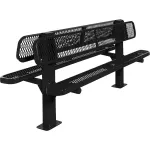 Expanded Metal Double Sided Benches