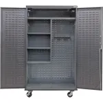 Heavy Duty Configurable Mobile Janitorial Cabinets