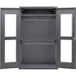 Heavy Duty Steel Configurable Wardrobe Clear View Cabinets