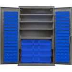 Global Industrial Configurable Bin Cabinets with Electronic Lock