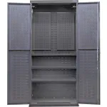 Heavy Duty Steel Configurable Pegboard Cabinets with Electronic Lock