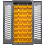 Heavy Duty Configurable Ventilated Bin Cabinets with Power