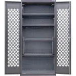 Heavy Duty Steel Configurable Ventilated Charging Cabinets