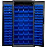 Heavy Duty Configurable Bin Cabinets with Electronic Lock and Power