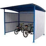 Bike Storage Shelters - Skillion Roof