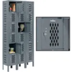 Ventilated Steel Lockers