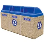 Concrete Multi-Stream Recycling Stations