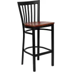 Slat Back Bar Stools