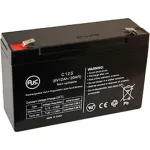 AJC® 6 Volts 12 Amps Brand Replacement Medical Batteries