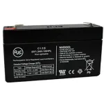 AJC® 6 Volts 1 - 5.5 Amps Brand Replacement Alarm Batterries
