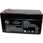 AJC® 12 Volts 1 - 5.5 Amps Brand Replacement Alarm Batteries