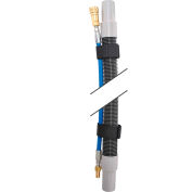 EDIC 15' Vacuum Hose & Solution Line Assembly for Portable Carpet Extractors - 1040AC-HP