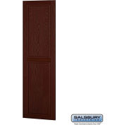 Side Panel 11137 - for 24" Door Deep Solid Oak Executive Wood Locker, Dark Oak