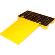 Eagle 1689 Spill Containment Poly Pallet Ramp - Yellow