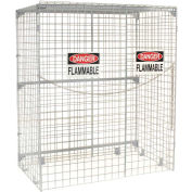 Global Industrial™ Vertical 28 Cylinder Storage Cabinet, Manual Close