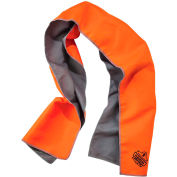Chill-Its® 6602MF Evaporative Microfiber Cooling Towel, Orange