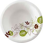 Dixie® DXESXB12WSPK, Pathways Paper Bowls, 12 oz., Green/Burg/Wht, 125/Pack