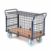 Global Industrial™ Euro Wire Security Truck 60 x 30 1200 Lb. Capacity