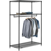 Free Standing Clothes Rack - 3 Shelf - 48"W x 24"D x 74"H