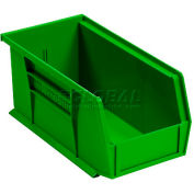 Akro-Mils® AkroBin® Plastic Stack & Hang Bin, 5-1/2"W x 10-7/8"D x 5"H, Green - Pkg Qty 12