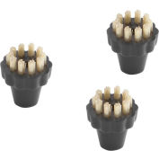 Karcher Pekalon Round Brush Set - Medium Hard Bristles For Karcher SGV 6/5 - 2.863-009.0 - Pkg Qty 3