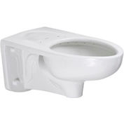 American Standard Afwall 2257101.020 Low Flow Toilet, Wall Hung, Elongated 1.1-1.6GPF
