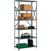 Global Industrial™ Steel Shelving 18 Ga 36"Wx30"Dx85"H Open Clip Style 6 Shelf
