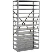 Global Industrial™ Steel Open Shelving 13 Shelves, No Bins, 36"L x 18"W x 73"H