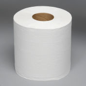 2-Ply Center-Pull Perforated Hand Towels 8" x 10", White 600 Ft./Roll, 6/Case - BWK6400