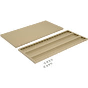 Global Industrial™ Additional Shelves for 48"W x 18"D Storage Cabinet - Tan