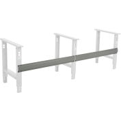 Global Industrial™ Workbench Steel Stringer For C Channel Adj Leg & Fixed Height, 96"W, Gray