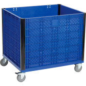 Global Industrial™ Easy Assembly Solid Wall Container - Casters 39-1/4 x 31-1/2 x 34 Overall