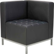 Alera® Corner Sectional Seating - 26-3/8" x 26-3/8" x 30-1/2" - Black - QUB Series