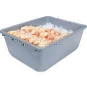 Akro-Mils Nesting Akro-Tub 34240GREY - 24-1/2" X 19" X 9-1/2" - Pkg Qty 6