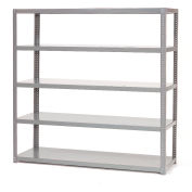 Global Industrial Extra Heavy Duty Shelving, 60"W x 24"D x 96"H, 5 Shelves, Gray