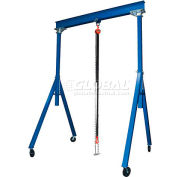 Fixed Height Steel Gantry Crane, 15'W x 10'H, 4000 Lb. Capacity