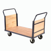 Global Industrial™ Euro Truck with Wood Ends & Deck 60 x 30 2000 Lb. Capacity