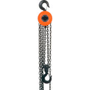 Global Industrial™ Manual Chain Hoist, 20' Lift, 4,000 Lb. Capacity