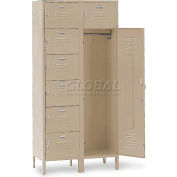 Lockers | Penco | Penco 6575V736 Vanguard 7 Person Locker 36x21x72 ...