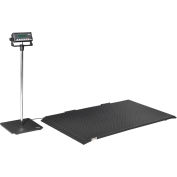 Global Industrial® Digital Floor Scale w/ Indicator Stand 2,000 lb x 1 lb
