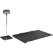 Global Industrial® Digital Floor Scale With LCD Indicator & Stand, 2,000 lb x 1 lb