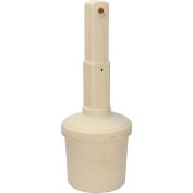 Global Industrial Outdoor Ashtray, 5 Gallon, Beige